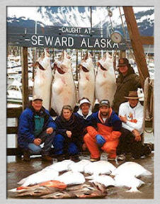 Seward Alaska Halibut, Ling Cod, Rockfish and Salmon