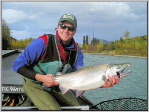 October Silver Upper Kenai River Alaska