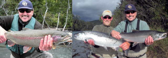 Frank with Upper Kenai Bow and Silver double with Fred