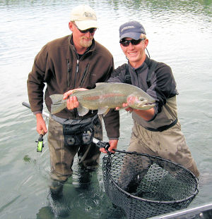 July Rainbow Trout from the Kenai River