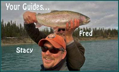 Fred Telleen and Stacy Corbin of Mystic Waters Fly Fishing