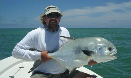 Captain Eric Lund and Permit