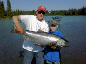Kasilof King Salmon July 2010
