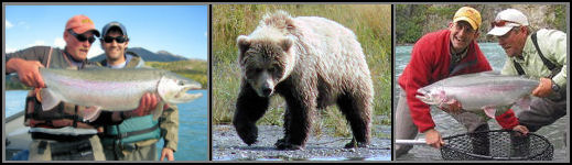 Kenai River Fly Fishing with Trophy Rainbow Trout and Brown Bears