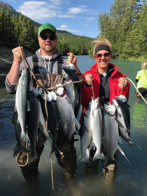 Kenai River Sockeye Salmon with Mystic Waters Fly Fishing