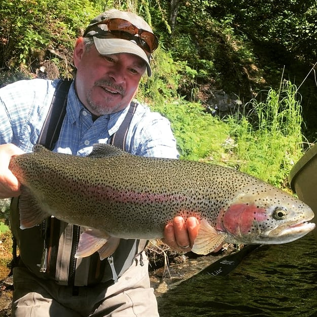 Kenai rainbows are spectacular and this is a prime example