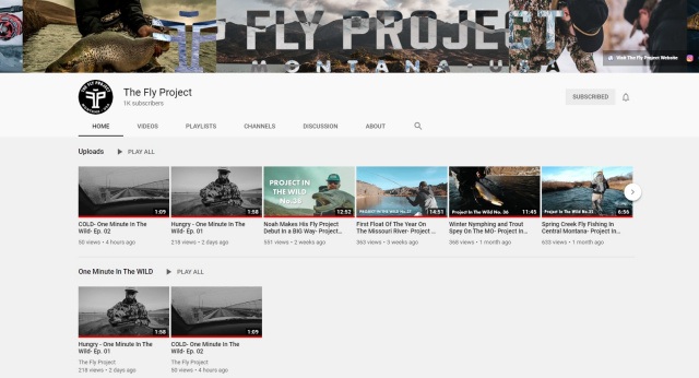 The Fly Project YouTube Channel