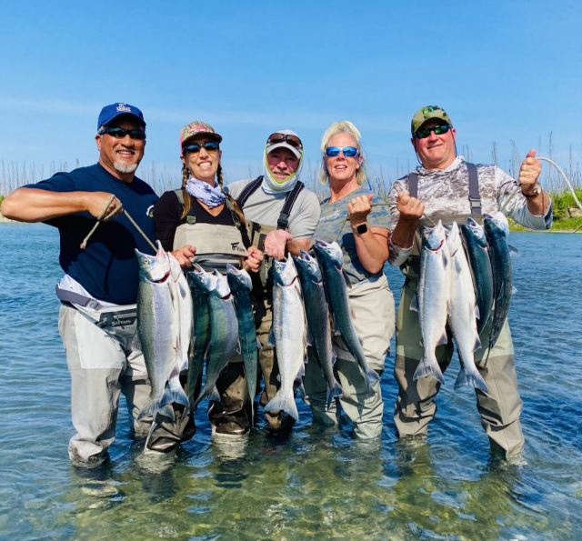 Sunny Day Kenai River Sockeye Salmon